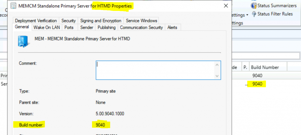 ConfigMgr 2010 Version Details | SCCM 1