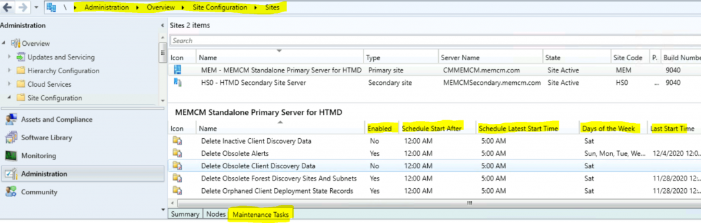 ConfigMgr Delete Aged Cloud Management Gateway Traffic Data Task | SCCM | Configuration Manager - Fig.1