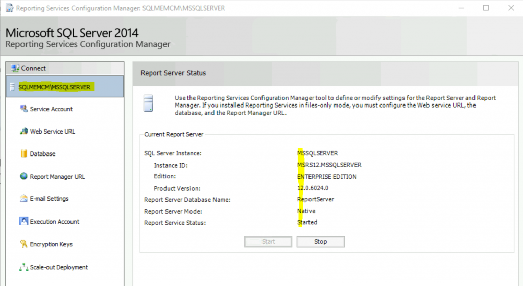 Fix Report Server cannot Open a Connection Error ConfigMgr | SCCM