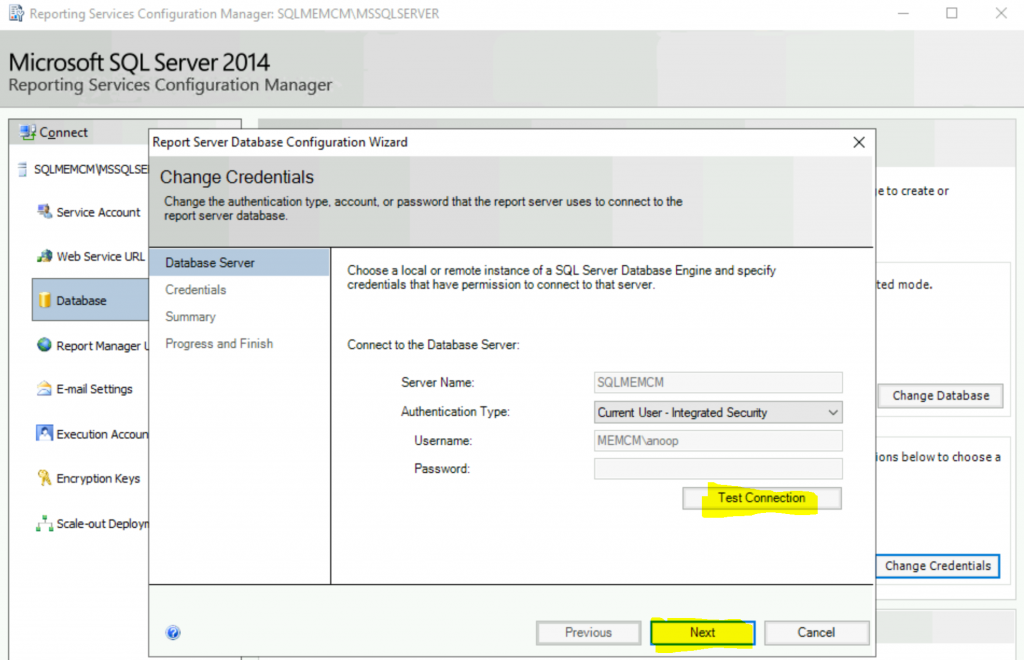 Fix SCCM Report Server cannot Open a Connection Error ConfigMgr | Endpoint Manager | Configuration Manager 6