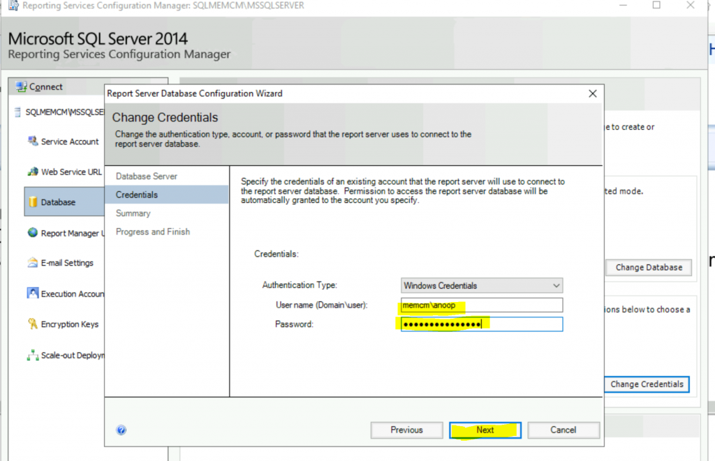 Fix SCCM Report Server cannot Open a Connection Error ConfigMgr | Endpoint Manager | Configuration Manager 7