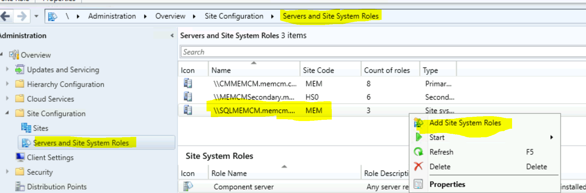 Install ConfigMgr SSRS Reporting Services Point SCCM Configuration