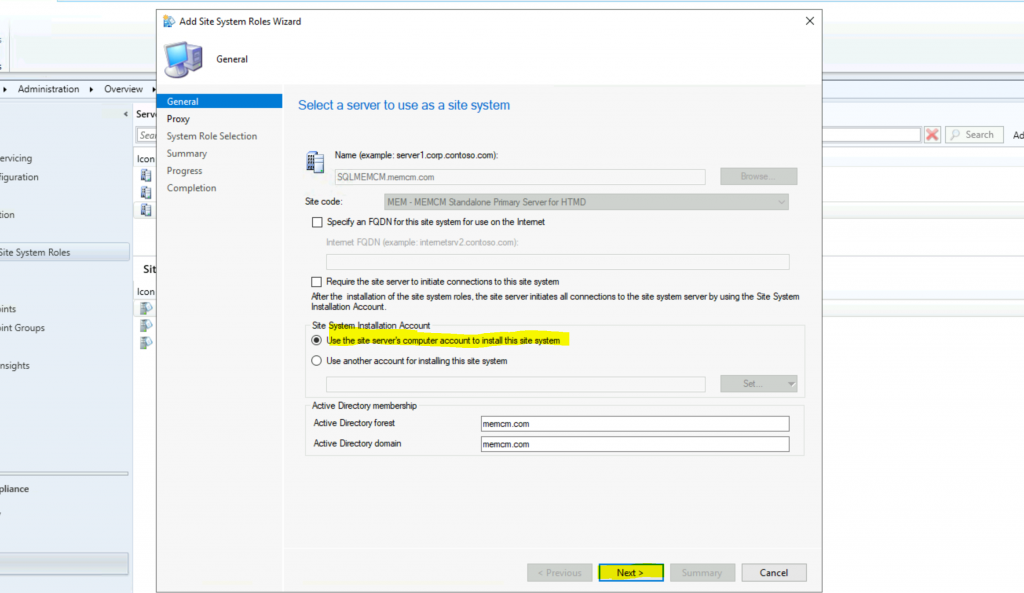 Install ConfigMgr SSRS Reporting Services Point | SCCM