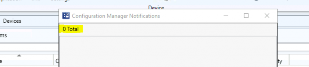 Console Notification Option in Action for ConfigMgr 2010 | SCCM