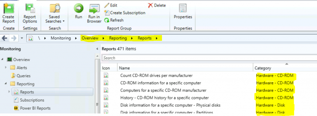 ConfigMgr Hardware Related Reports | SCCM | Default 