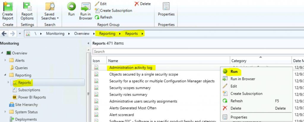 How to Launch ConfigMgr Reports | SCCM | Default Reports