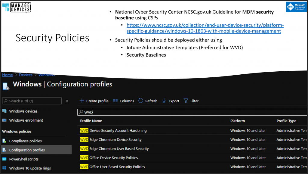 AVD Management with Intune | Azure Virtual Desktop | AVD | Windows Virtual Desktop - Fig.5
