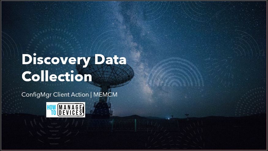 Discovery Data Collection