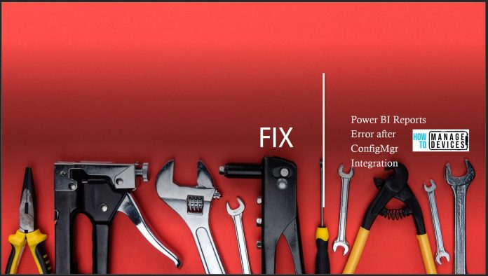 Fix Power BI Error Fix Power BI Error