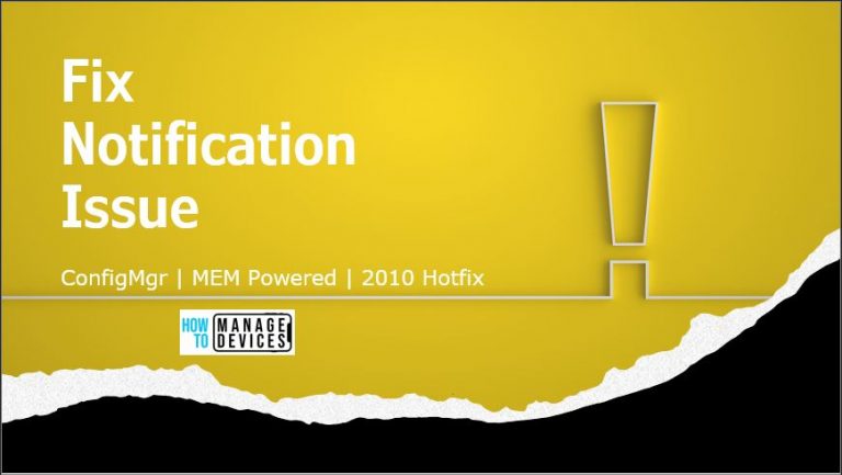 SCCM 2010 Hotfix