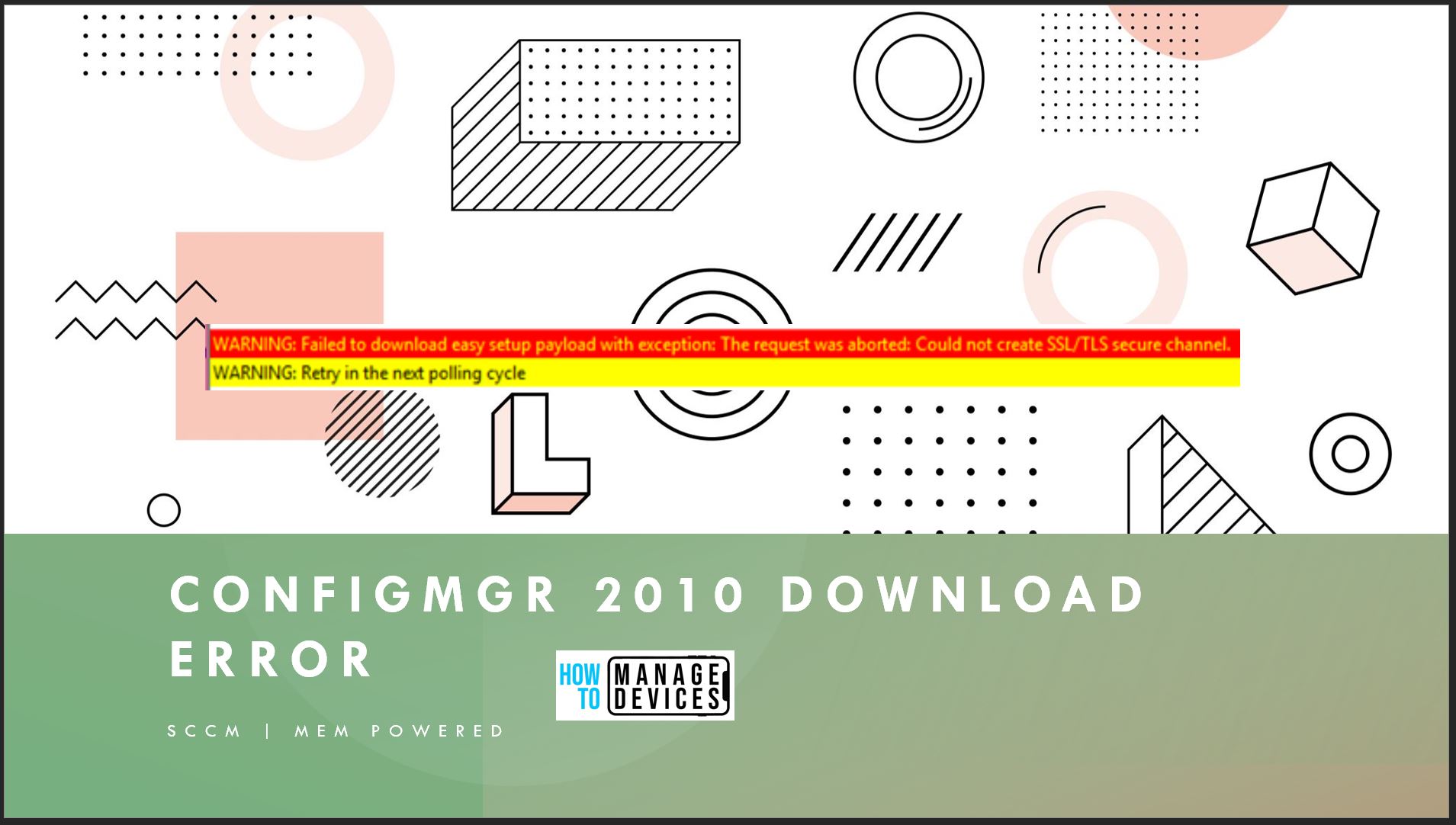 SCCM 2010 Update Download Error