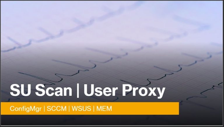 Software Update Scanning