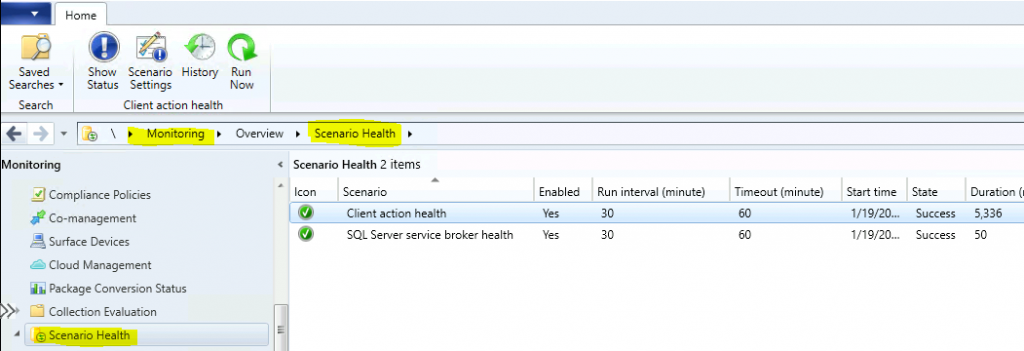 Health Scenarios - ConfigMgr Scenario Health Checks | SCCM