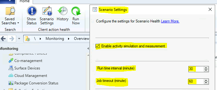 ConfigMgr Scenario Health Checks | SCCM