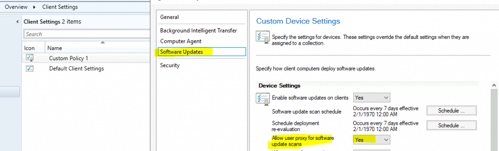 ConfigMgr Allow User Proxy for Software Update Scans | SCCM | Configuration Manager 3 ConfigMgr Allow User Proxy for Software Update Scans | SCCM | Configuration Manager - Fig.3