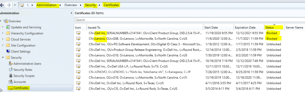 Fix ConfigMgr Third-Party Updates Last Sync Status Trust Failed | SCCM