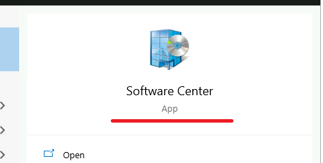 SCCM Software Center vs ConfigMgr Client Applet | Differences | Configuration Manager - Fig.1