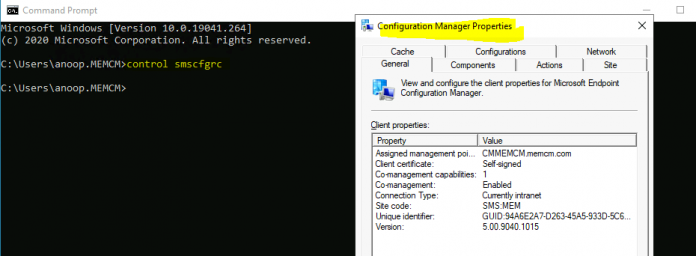sccm control panel sccm control panel