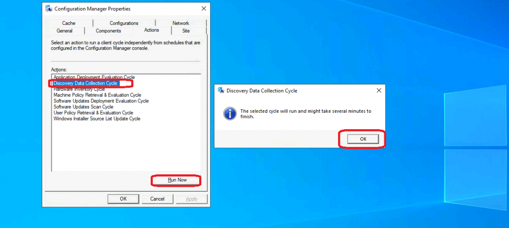 ConfigMgr Client Action Discovery Data Collection Cycle | Heartbeat Discovery - Fig.1