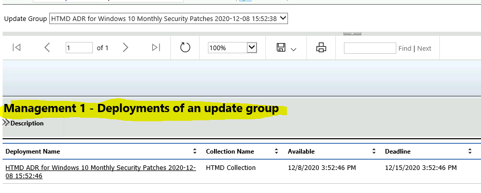 ConfigMgr Default Reports Software Updates | SCCM Patching Reports