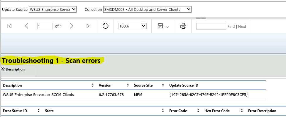 ConfigMgr Default Reports Software Updates | SCCM Patching Reports