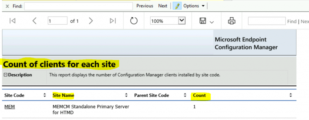 ConfigMgr Reports Site Infrastructure Related | SCCM | Default