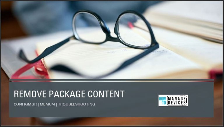 Remove ConfigMgr Package Content