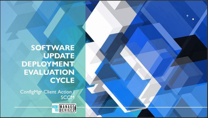 Software Update Deployment Software Update Deployment
