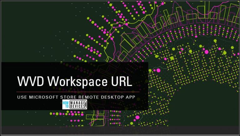WVD Workspace URL