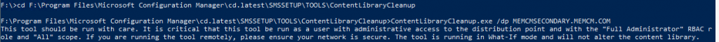 SCCM Content Library Cleanup Tool | Distribution Point | Configuration Manager - Fig.1