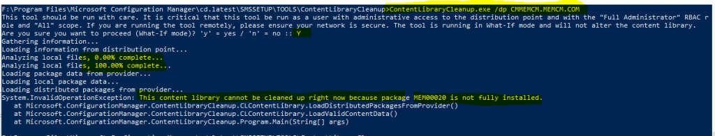 ConfigMgr Content Library Cleanup Tool | SCCM | Distribution Point
