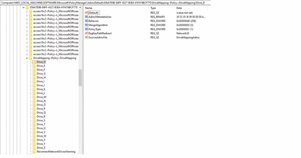 Managing Network Drive Mappings with Intune 6 Managing Network Drive Mappings with Intune - Fig.6