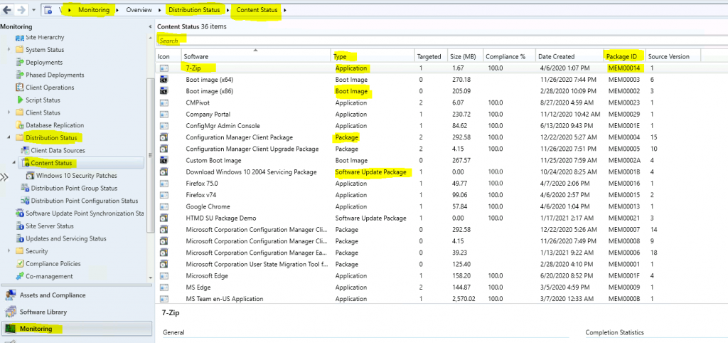 Best Place to Find Package IDs for SCCM Application