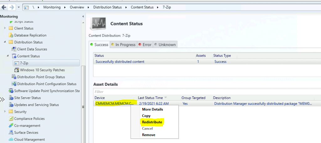 ConfigMgr Redistribute Content to Distribution Point | SCCM | Package | Best Way | Configuration Manager 1