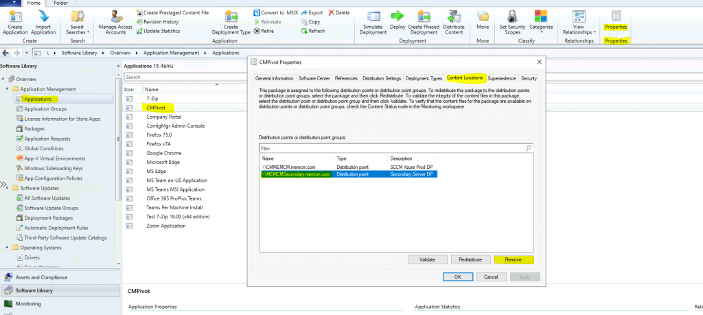 Remove ConfigMgr Package Content from a Distribution Point | Best Method | SCCM