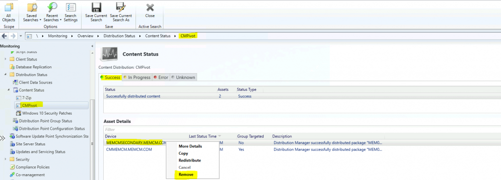 Remove ConfigMgr Package Content from a Distribution Point | Best Method | SCCM