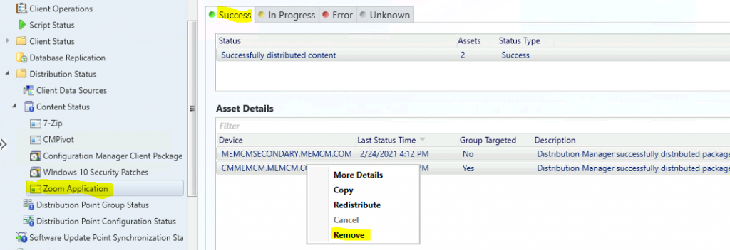 How to Remove ConfigMgr Package from Multiple DPs at the Same Time | SCCM | Configuration Manager Endpoint - Fig.2