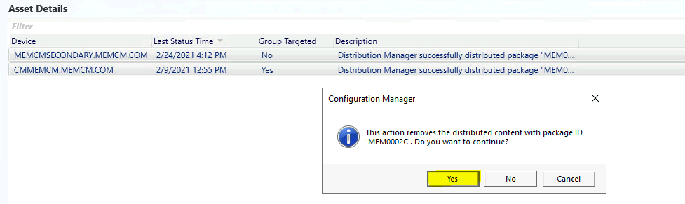 How to Remove ConfigMgr Package from Multiple DPs at the Same Time | SCCM | Configuration Manager Endpoint - Fig.3