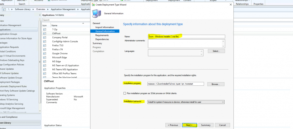 Create and Deploy Zoom Application using SCCM | ConfigMgr for Windows 10 Devices