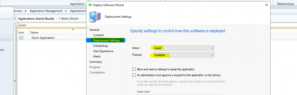 How to Deploy Zoom Application Using SCCM - Fig.15