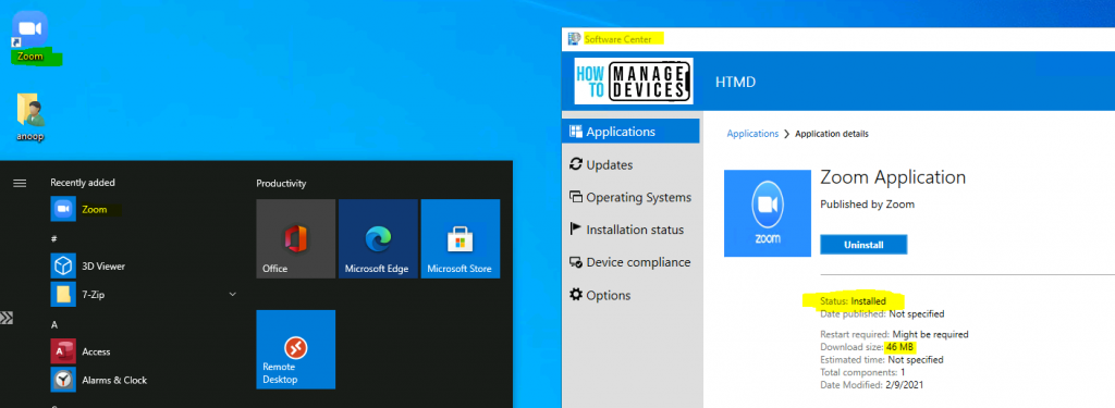 How to Deploy Zoom Application Using SCCM - Fig.19