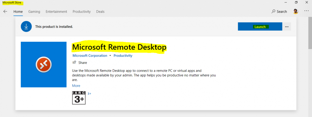 AVD Workspace URL | How To Use Microsoft Store Remote Desktop App ...