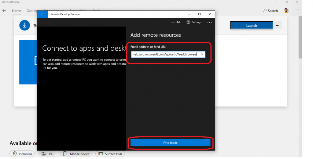 AVD Workspace URL | How to Use Microsoft Store Remote Desktop App | Azure Virtual Desktop Tips 8