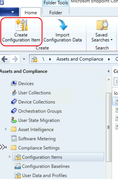 How to Create SCCM Configuration Items Configuration Baselines | ConfigMgr