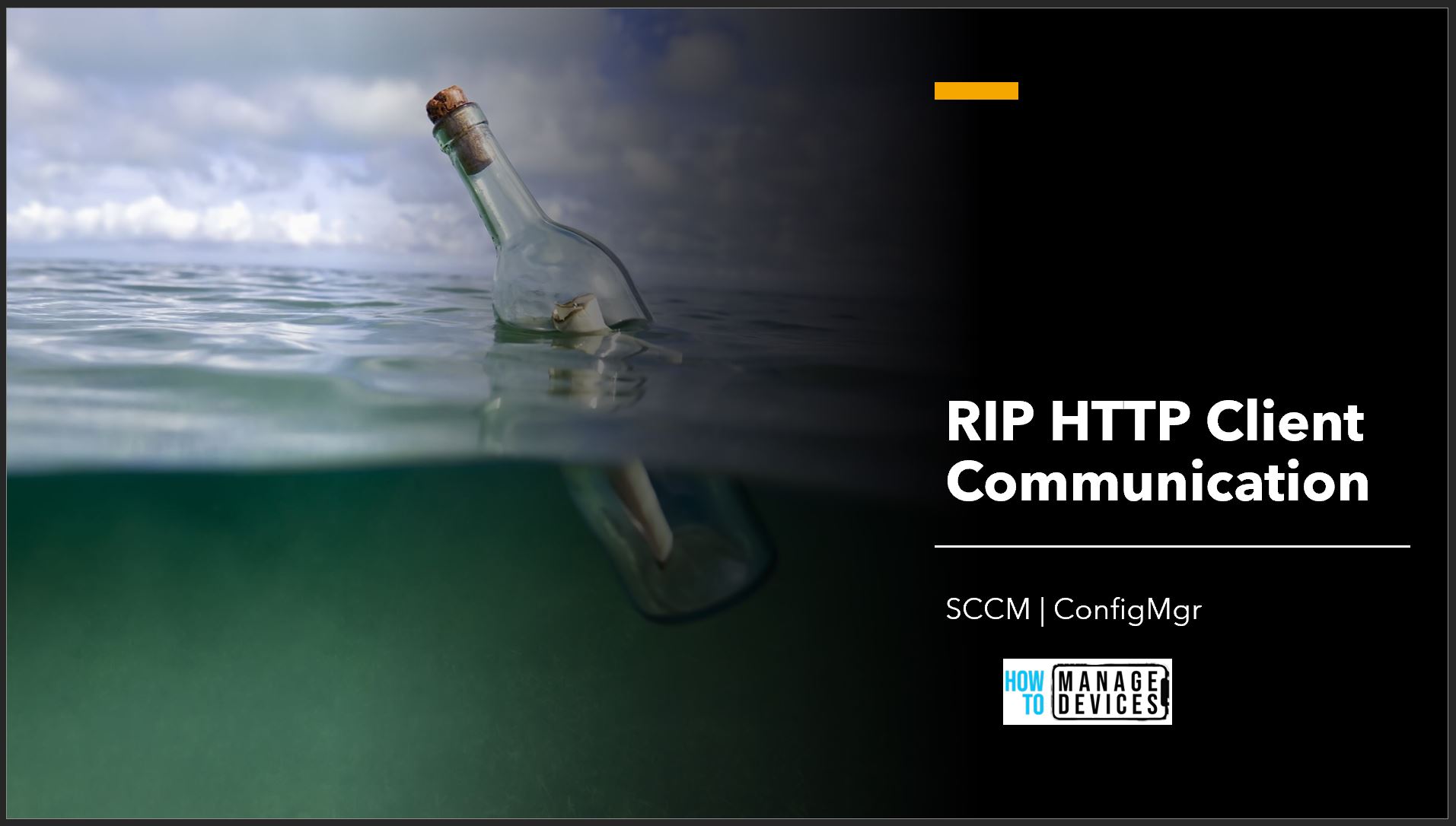 RIP HTTP Client Communication SCCM