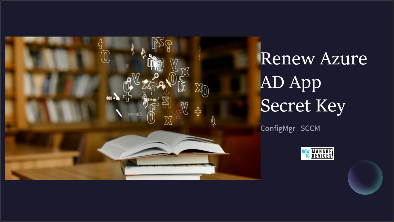 Renew Azure AD App Secret Key
