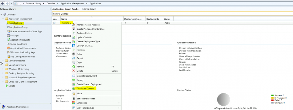 How to Deploy Remote Desktop Client using ConfigMgr | SCCM | WVD