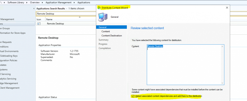 How to Deploy Remote Desktop Client using ConfigMgr | SCCM | WVD