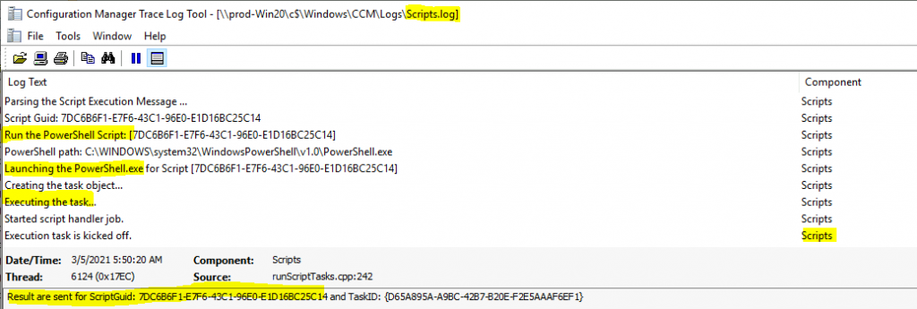 ConfigMgr CMPivot Logs | Background Process Guide | SCCM