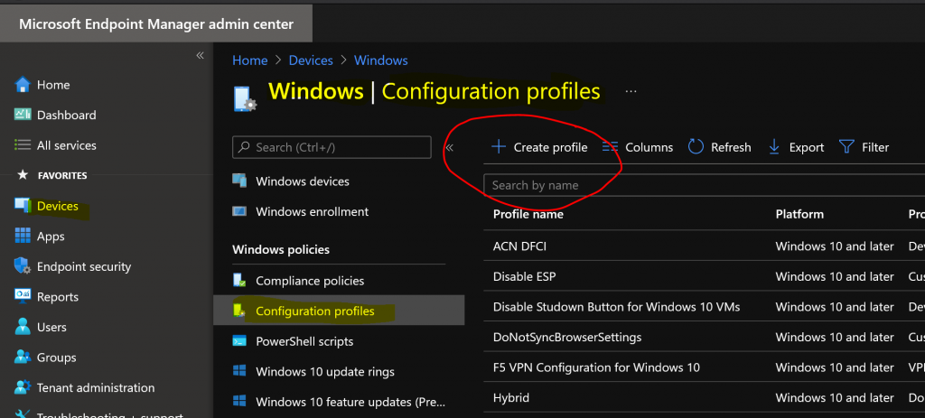 How to Set Time Zone using Intune MEM